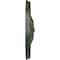 Ekena Millwork Reece Ceiling Medallion (Fits Canopies up to 2 3/8"), 12"OD x 1 3/4"P, Painted Turtle Crackle CM12REPTC - alternate 2